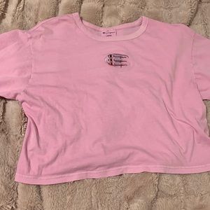 Champion embroidered crop top